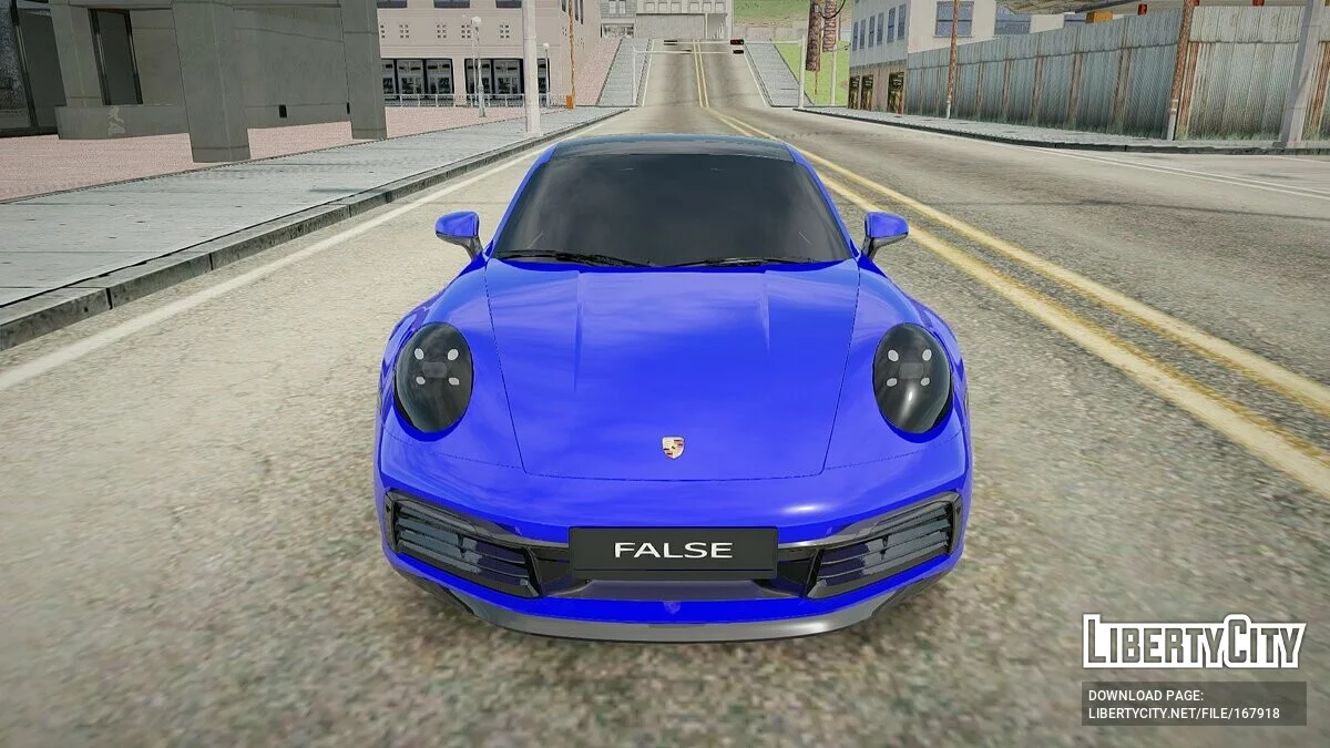 Porsche 911 Carrera S / GTA San Andreas
