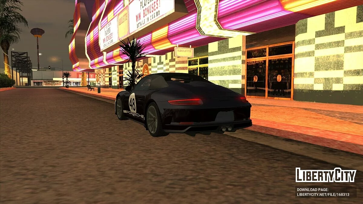 Porsche 911 Speedster 2020 / GTA San Andreas
