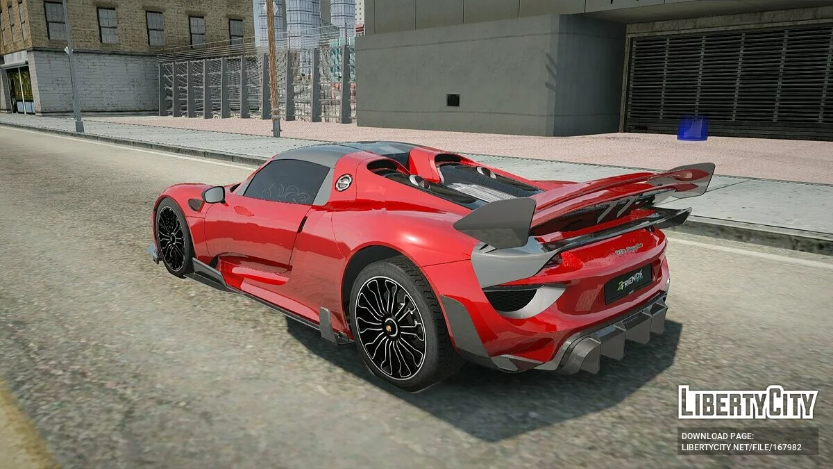 Porsche 918 Spyder / GTA San Andreas