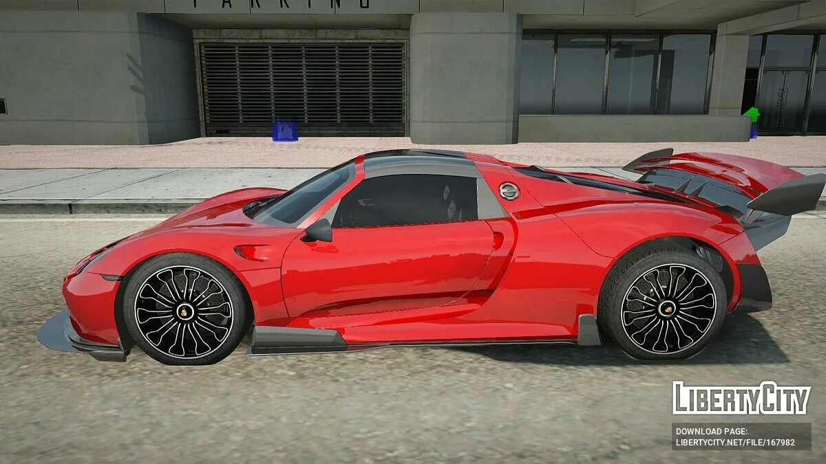 Porsche 918 Spyder / GTA San Andreas