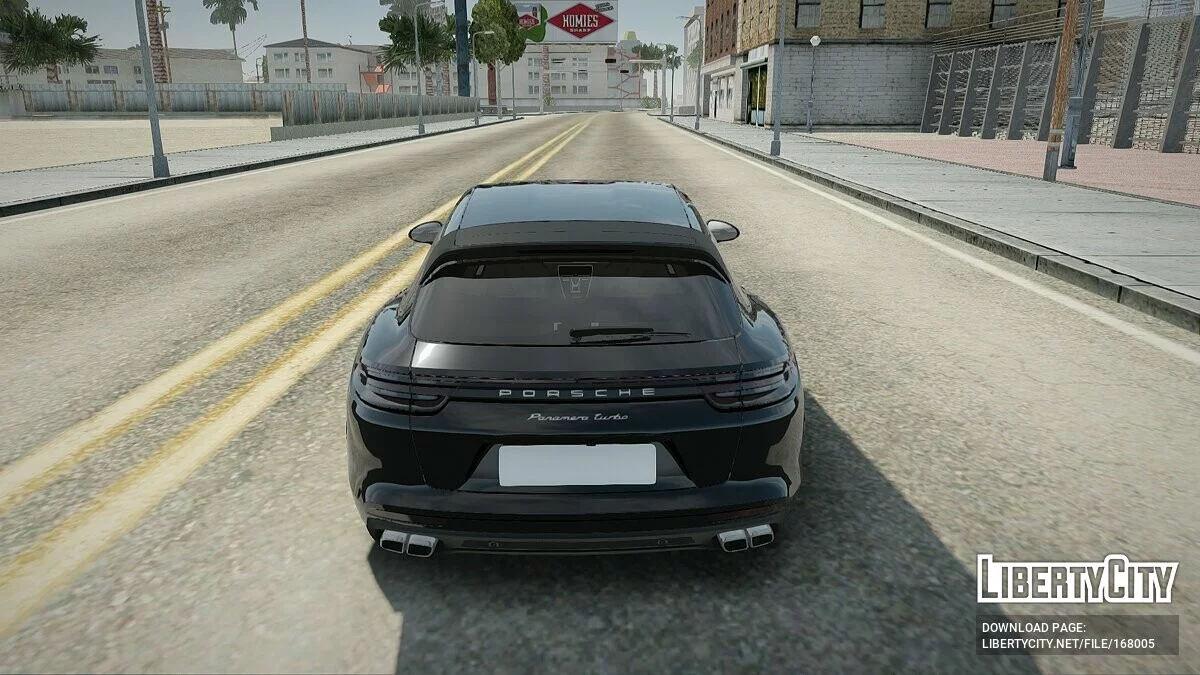 Porsche Panamera Turbo / GTA San Andreas