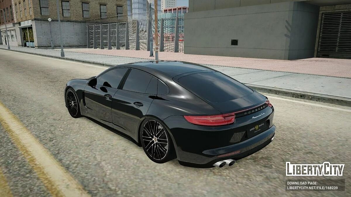 Porsche Panamera / GTA San Andreas