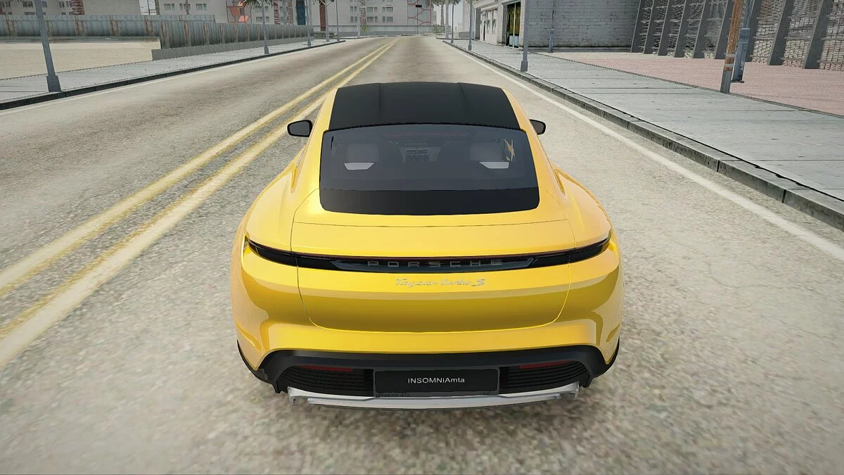 Porsche Taycan Turbo S 2020 / GTA San Andreas