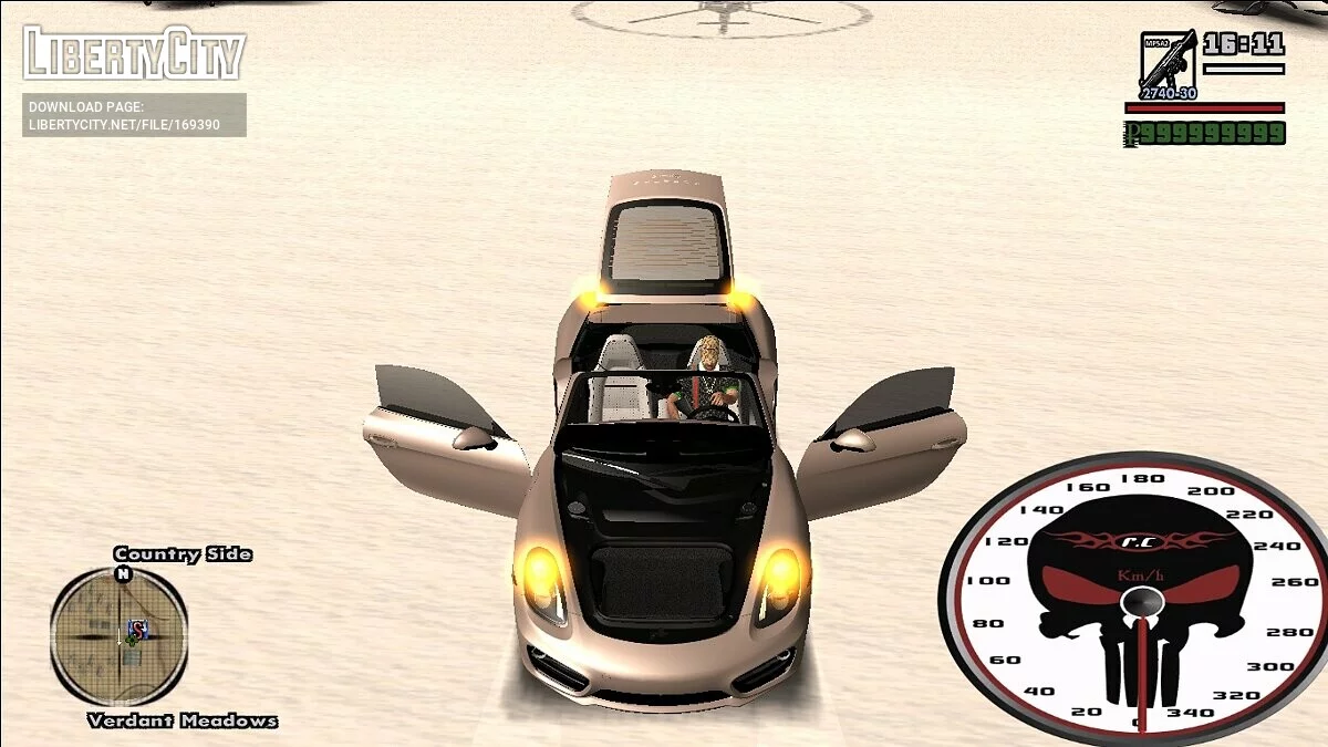 Порше Кайман S / GTA San Andreas