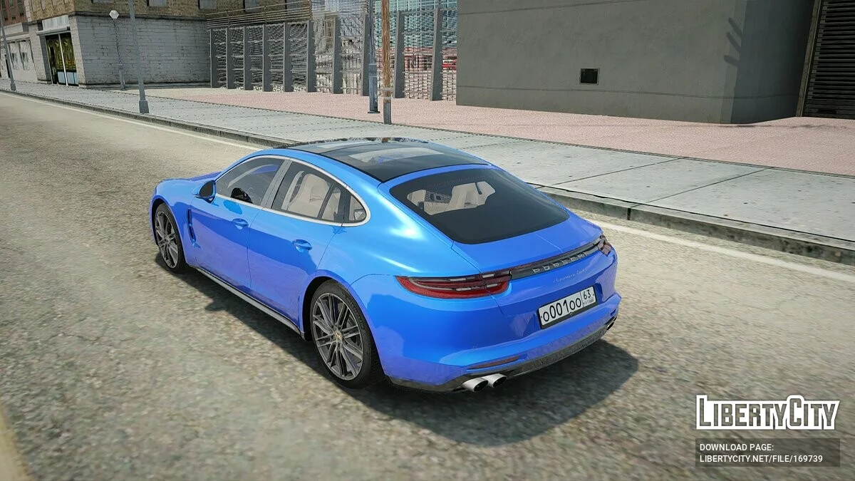 Porsche Panamera Turbo / GTA San Andreas