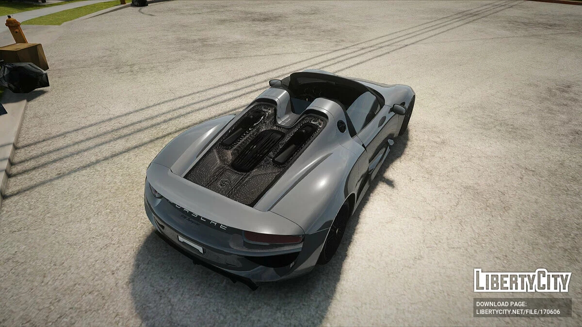 Porsche 918 Spyder / GTA San Andreas