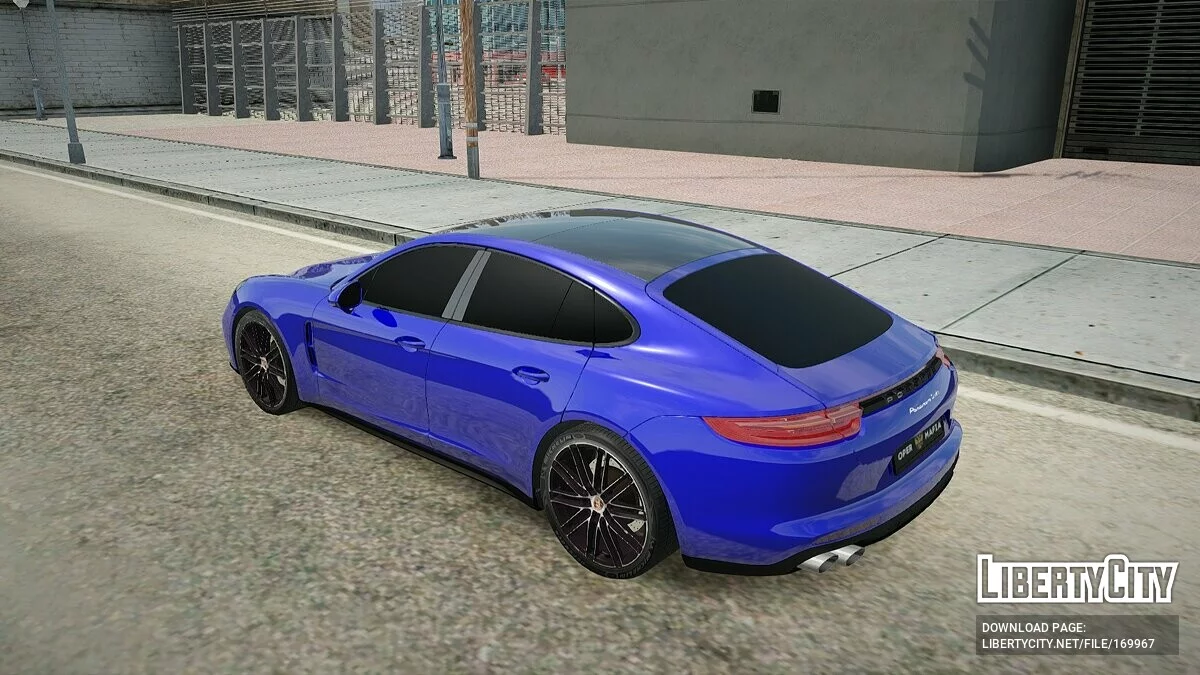 Porsche Panamera / GTA San Andreas