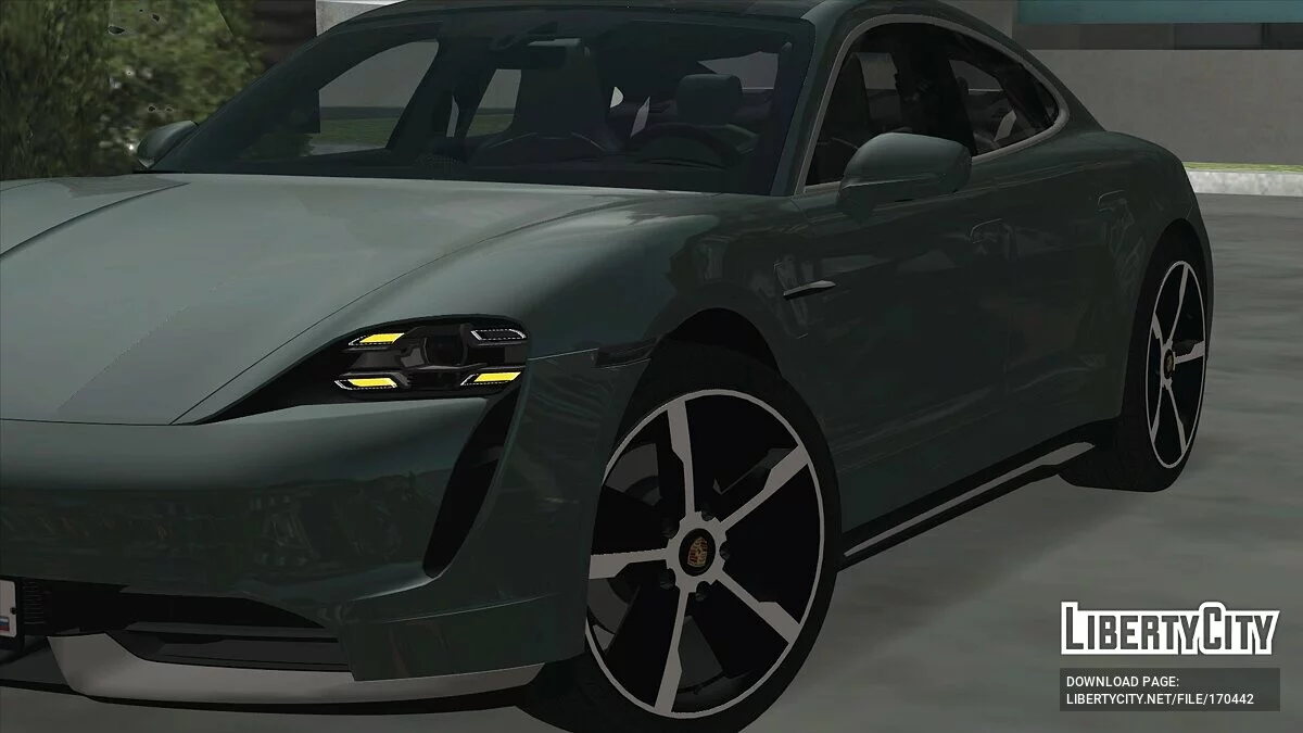 Porsche Taycan + Optik + Tuning / GTA San Andreas