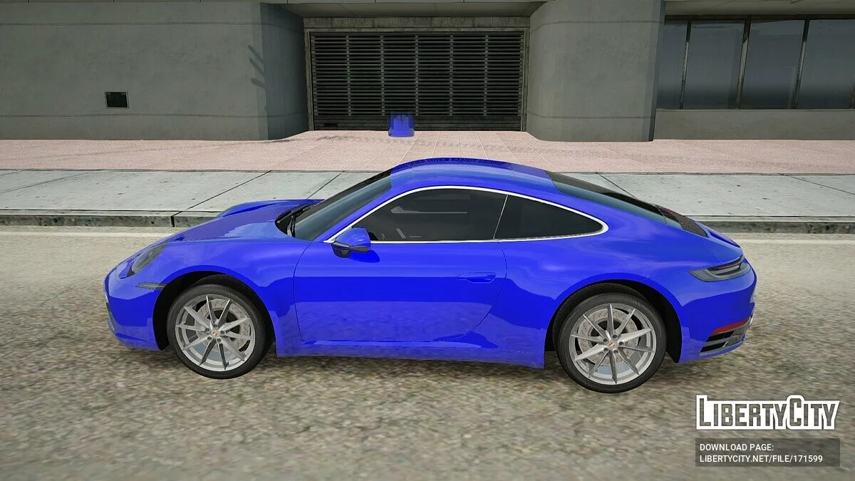 Porsche 911 Carrera S / GTA San Andreas