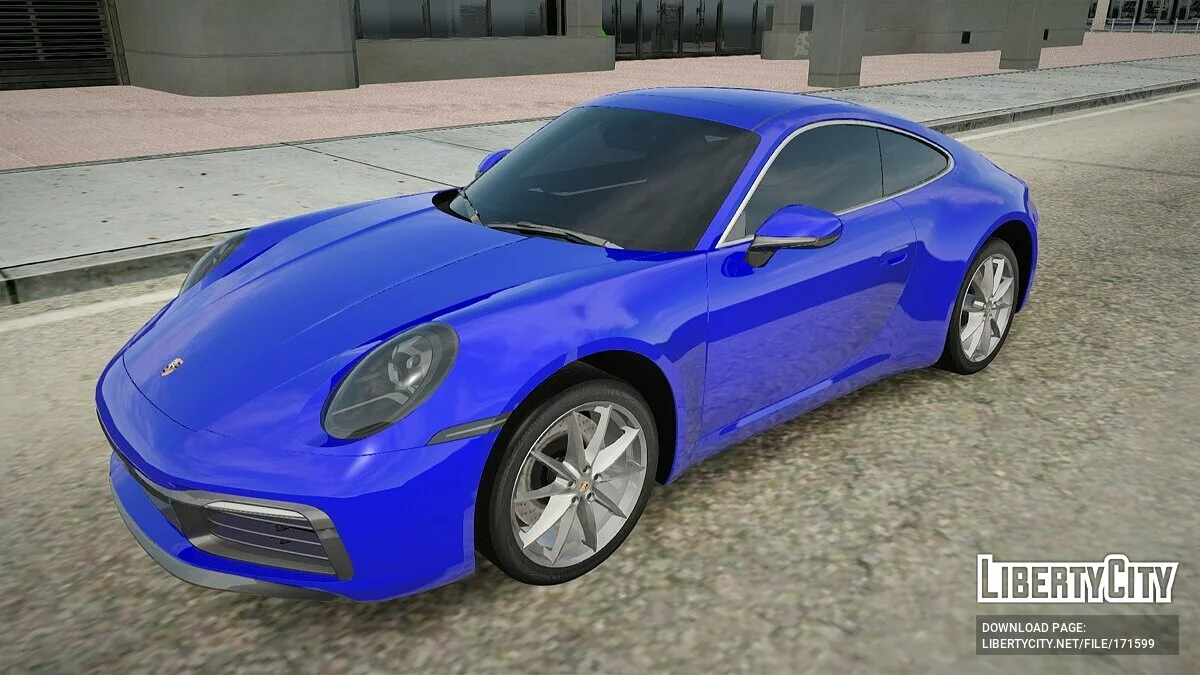 Porsche 911 Carrera S / GTA San Andreas