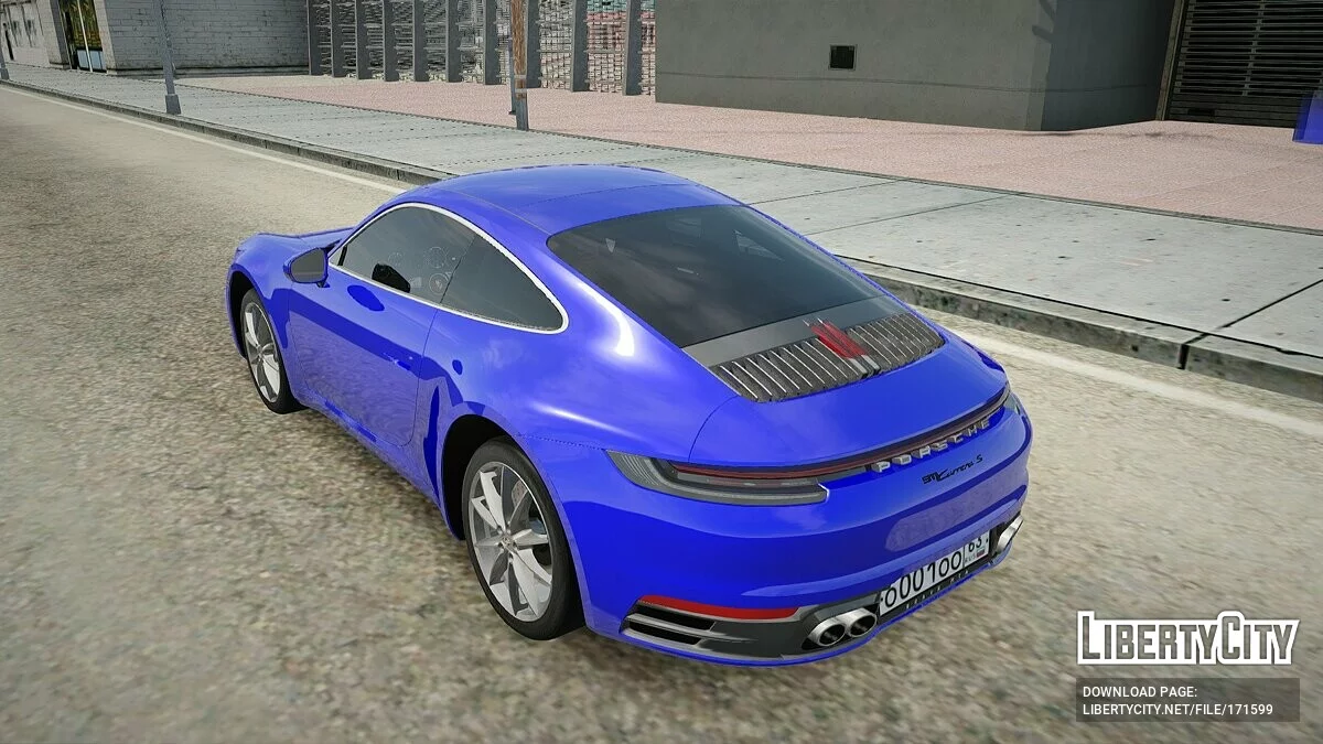Porsche 911 Carrera S / GTA San Andreas