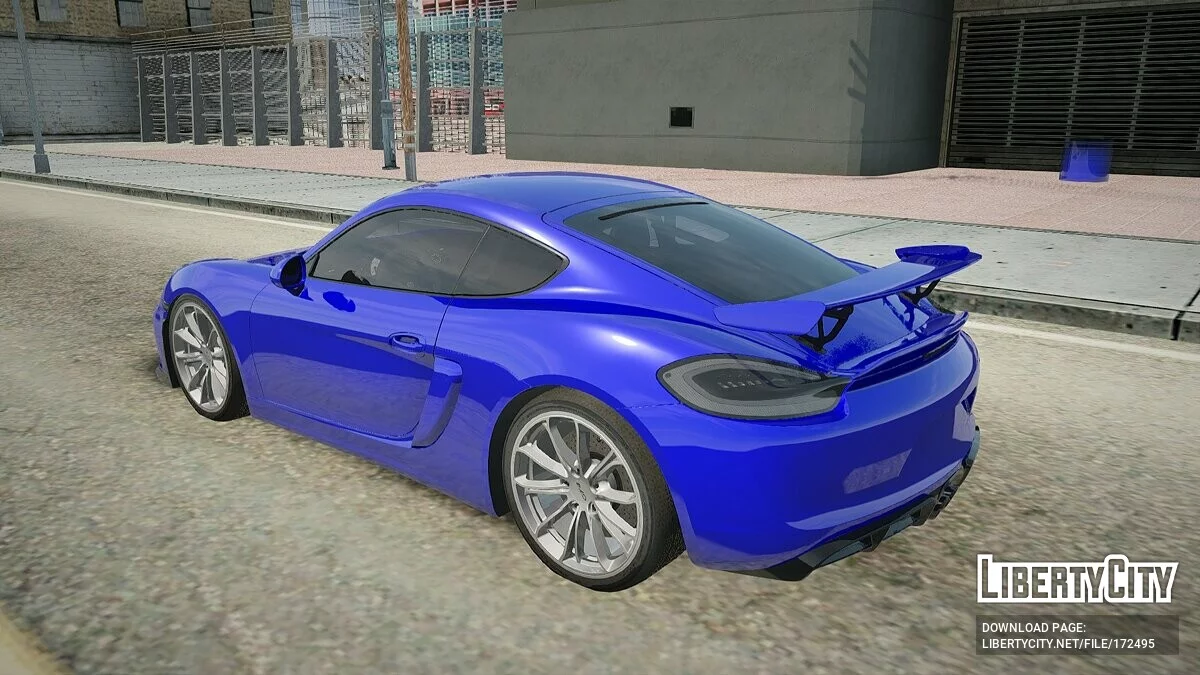 Porsche Cayman 2017 / GTA San Andreas