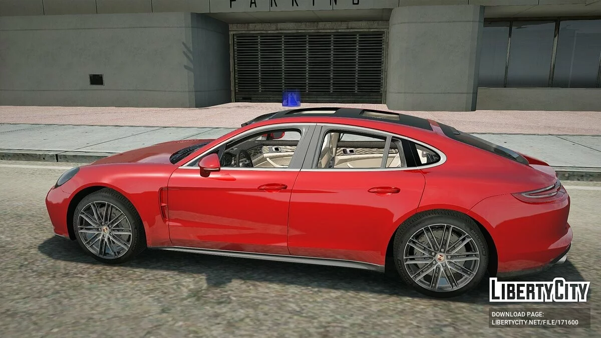 Porsche Panamera Turbo / GTA San Andreas