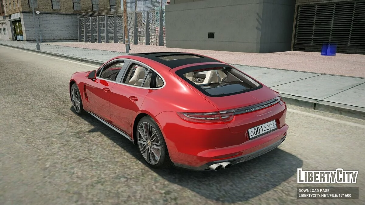 Porsche Panamera Turbo / GTA San Andreas