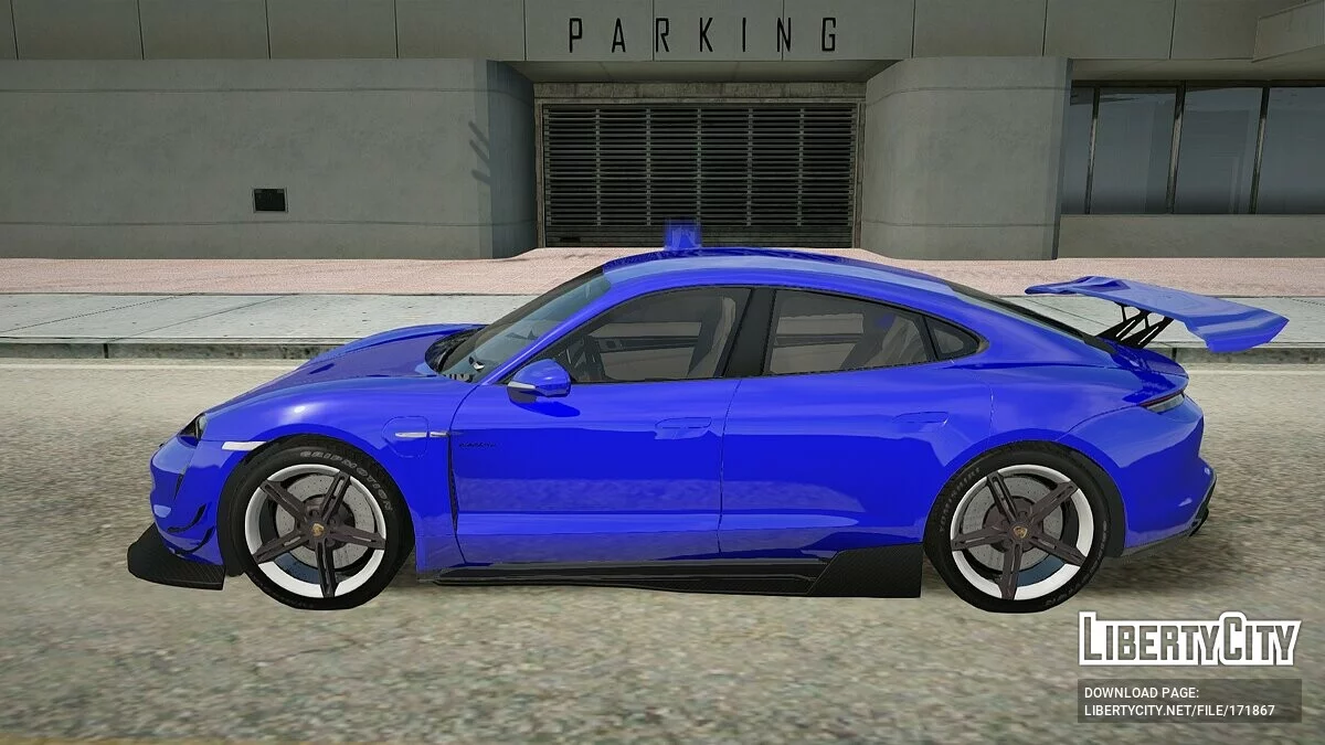 Porsche Taycan Turbo S / GTA San Andreas