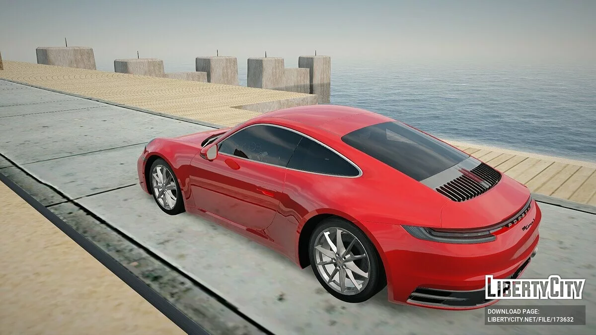 Porsche 911 Carrera S / GTA San Andreas