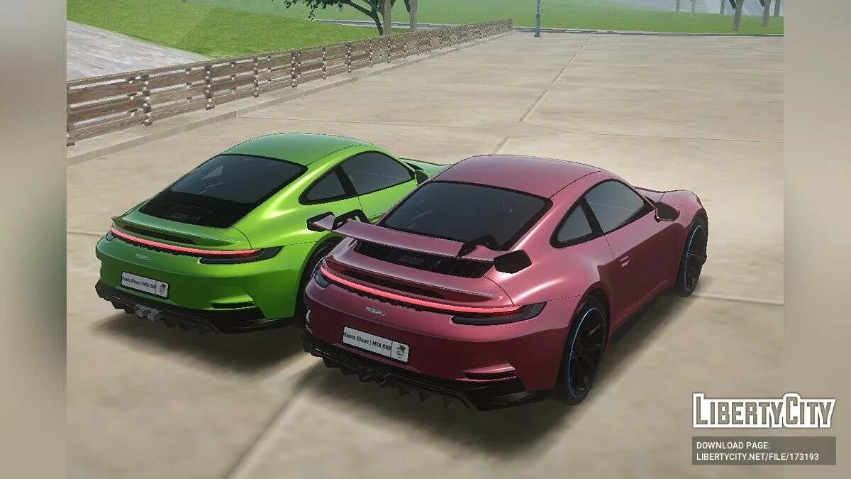 Porsche 911 GT3 2022 / GTA San Andreas