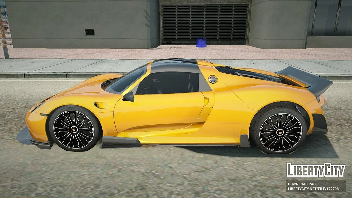 保时捷918 / GTA San Andreas