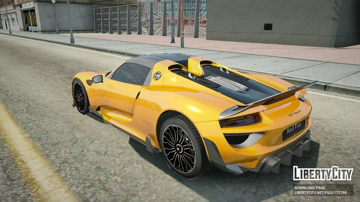 保时捷918 / GTA San Andreas