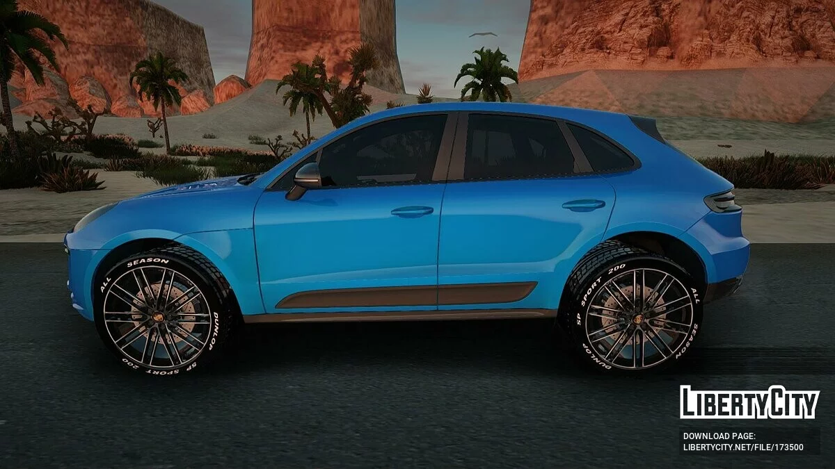 Porsche Macan Turbo / GTA San Andreas