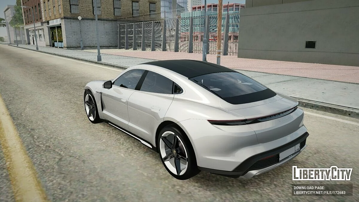 Porsche Taycan Turbo S / GTA San Andreas