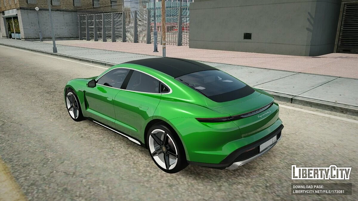 Porsche Taycan Turbo S / GTA San Andreas