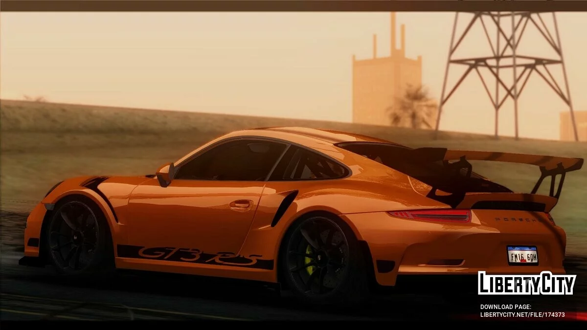 2017 Porsche 991 GT3RS / GTA San Andreas