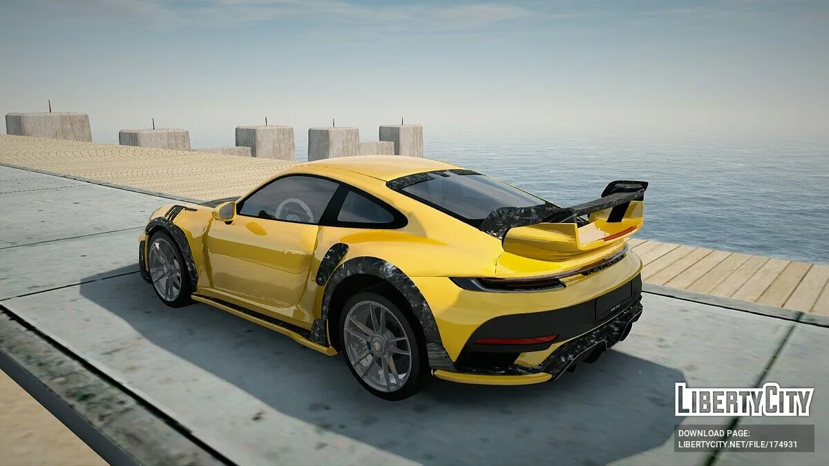 Porsche 911 Techart Turbo GT 2022 / GTA San Andreas
