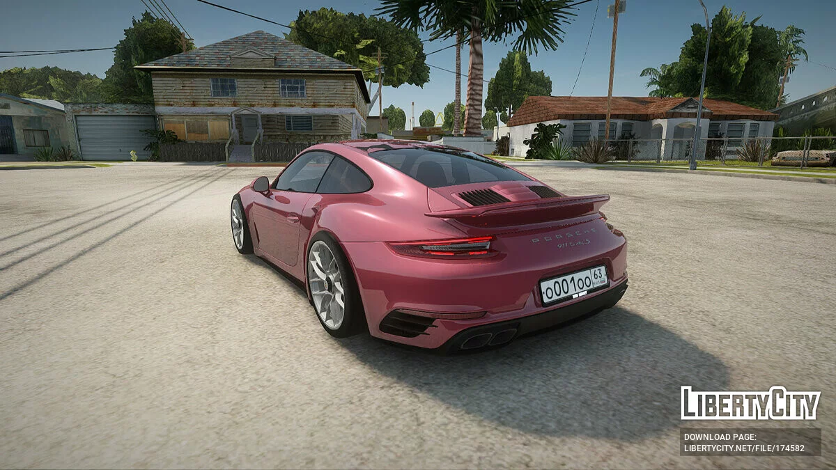 Porsche 911 Turbo S / GTA San Andreas