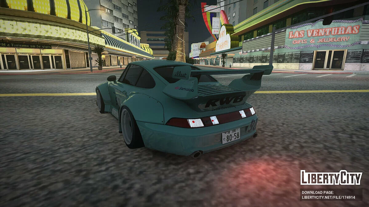 Porsche 993 GT2 RWB LOMIANKI / GTA San Andreas