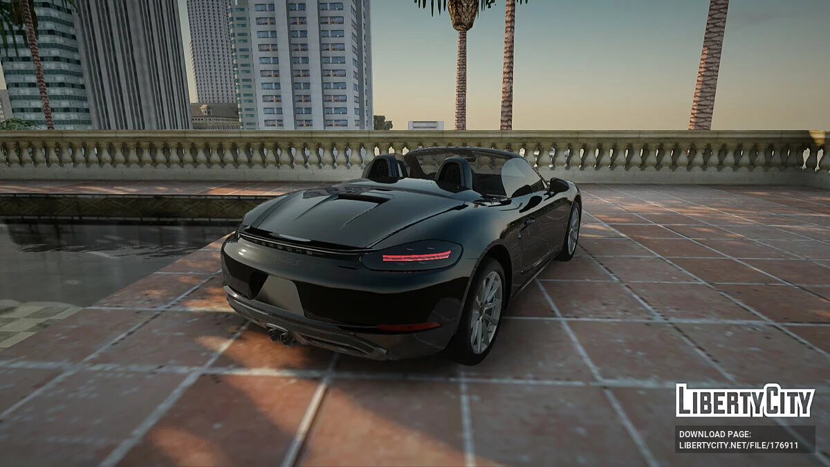 Porsche 718 Boxster S Cabrio / GTA San Andreas