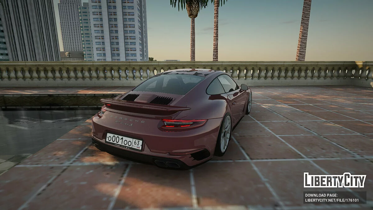 Porsche 911 Turbo S / GTA San Andreas