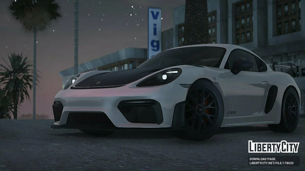 2022 Porsche 718 Cayman GT4 RS / GTA San Andreas