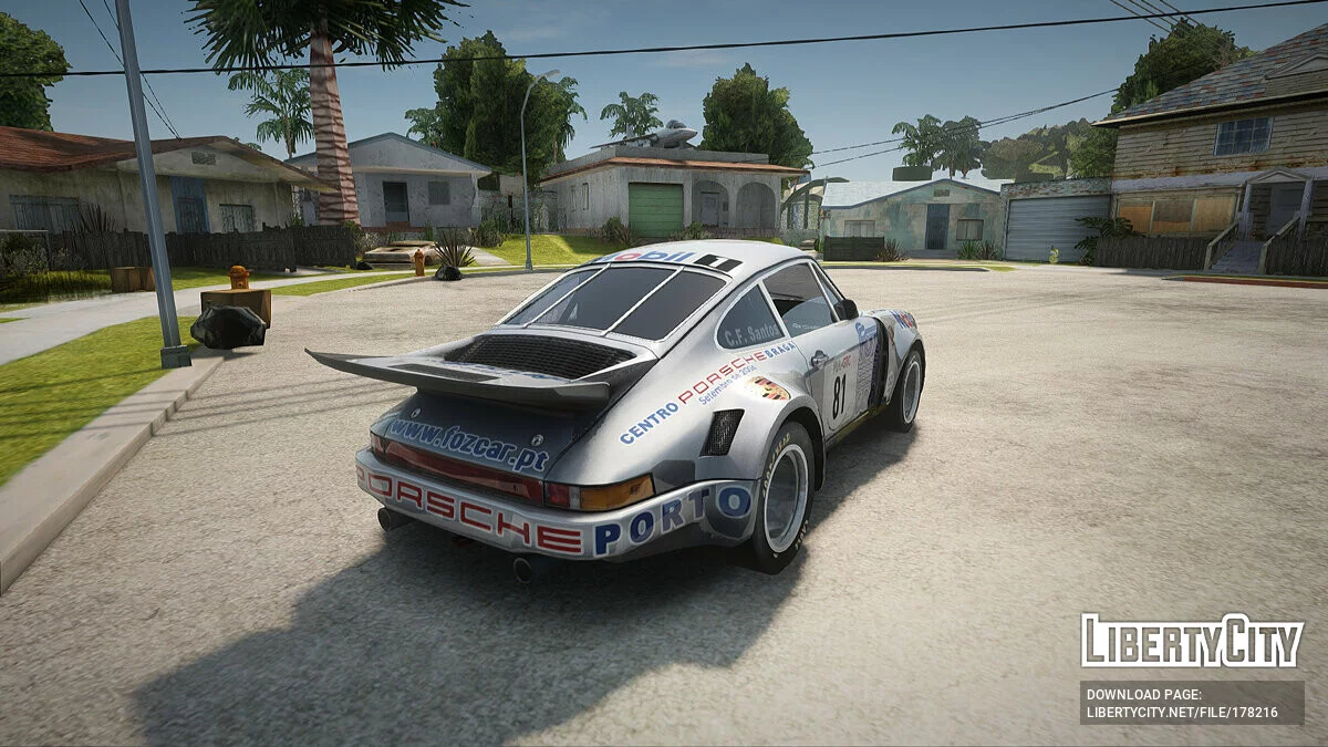 Porsche 911 RSR 3.3 (skinpack №1) / GTA San Andreas