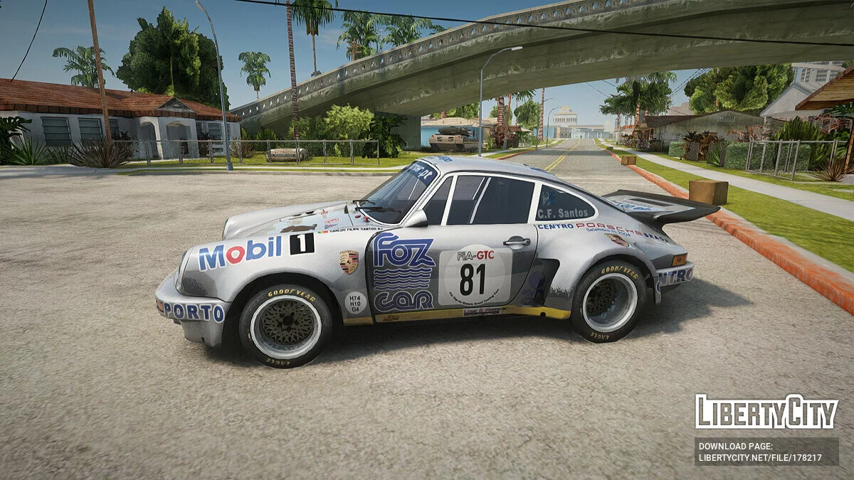 Porsche 911 RSR 3.3 (Skinpack Nr. 2) / GTA San Andreas