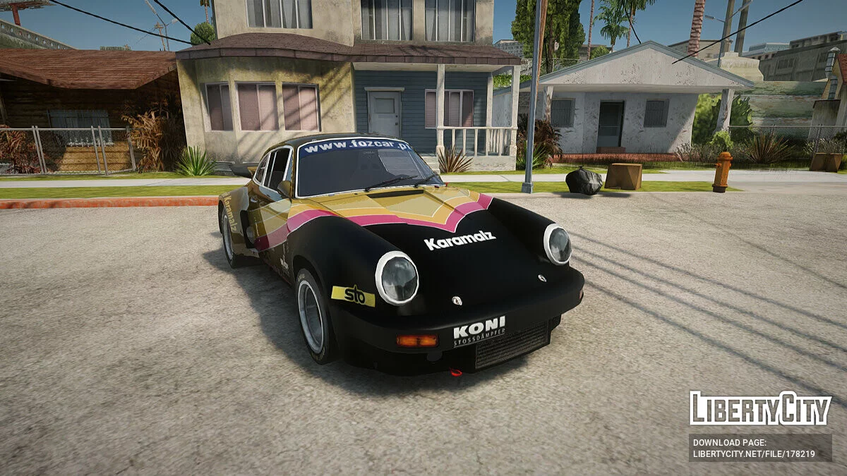 Porsche 911 RSR 3.3 (Skinpack Nr. 3) / GTA San Andreas