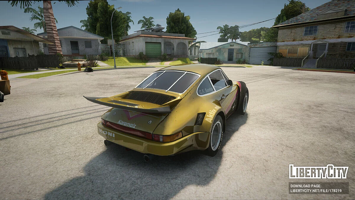 Porsche 911 RSR 3.3 (Skinpack Nr. 3) / GTA San Andreas