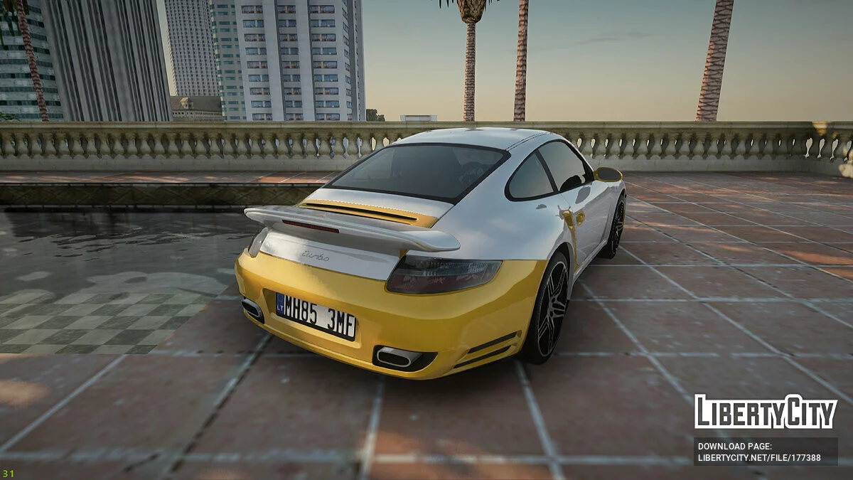 Porsche 911 Turbo 2007 / GTA San Andreas