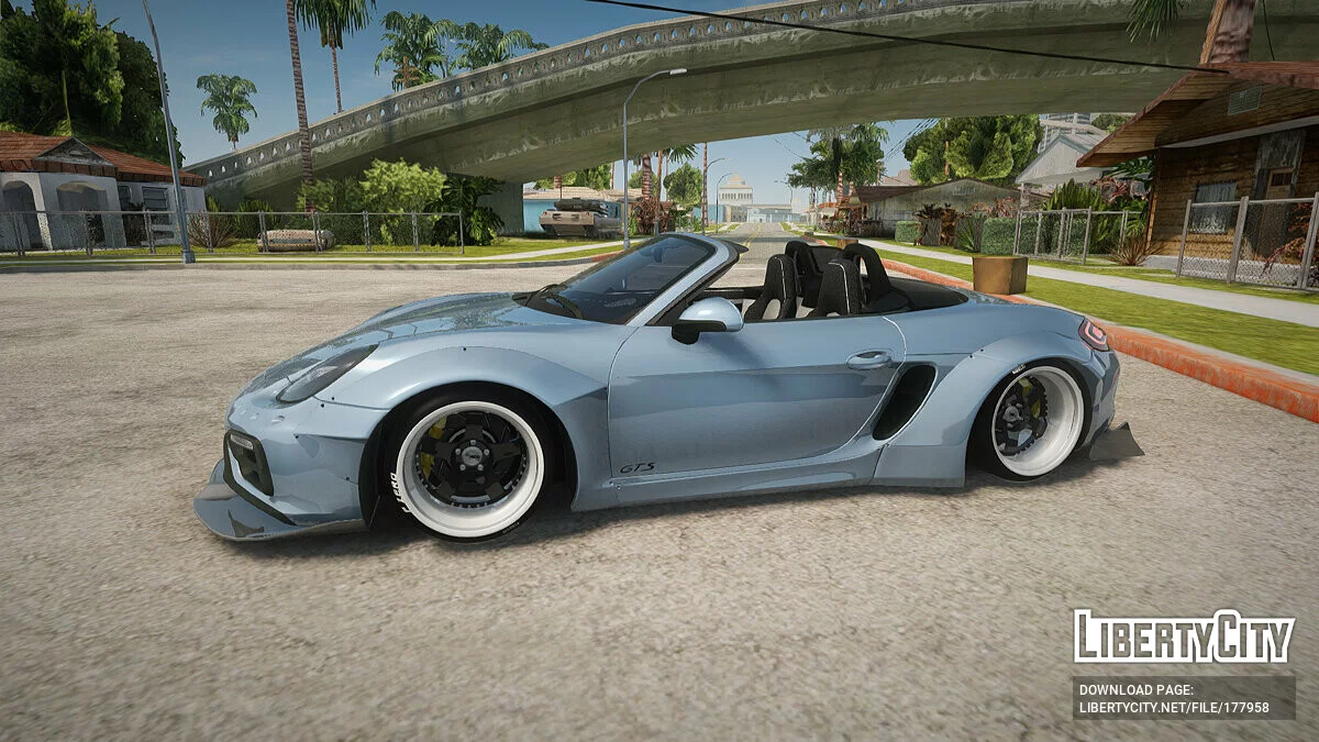 保时捷 Boxster GTS LB Work / GTA San Andreas