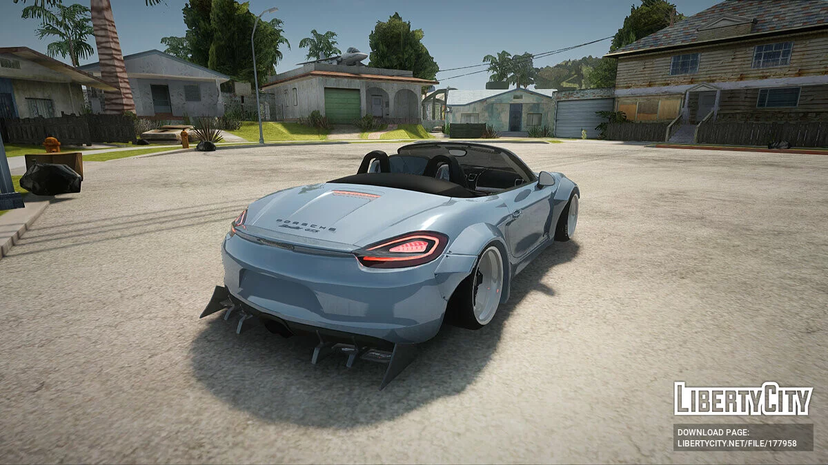 保时捷 Boxster GTS LB Work / GTA San Andreas
