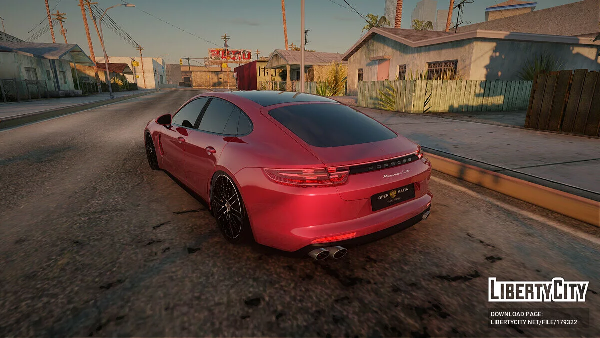 Porsche Panamera Turbo / جي تي إيه سان أندرياس
