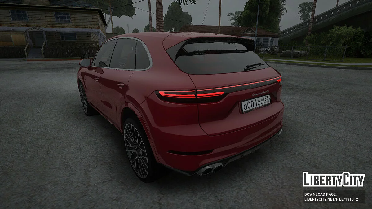 Porsche Cayenne Turbo / GTA San Andreas