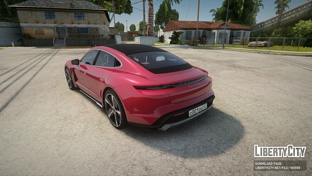 Porsche Taycan Turbo S / GTA San Andreas