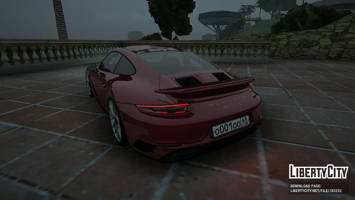 Porsche 911 Turbo S / GTA San Andreas