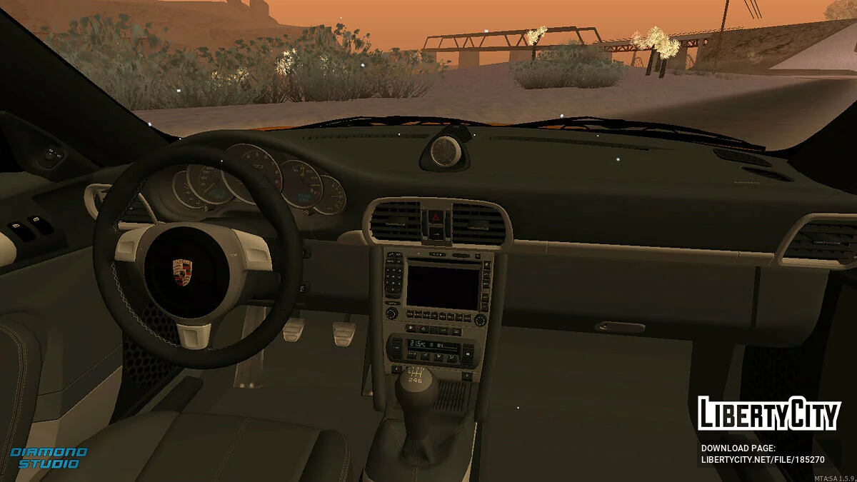 بورشه 911 GT3 (997) + CCD / جي تي إيه سان أندرياس