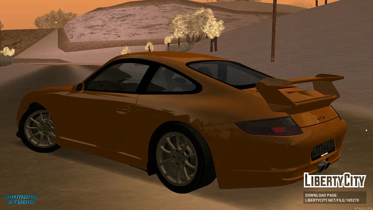 بورشه 911 GT3 (997) + CCD / جي تي إيه سان أندرياس