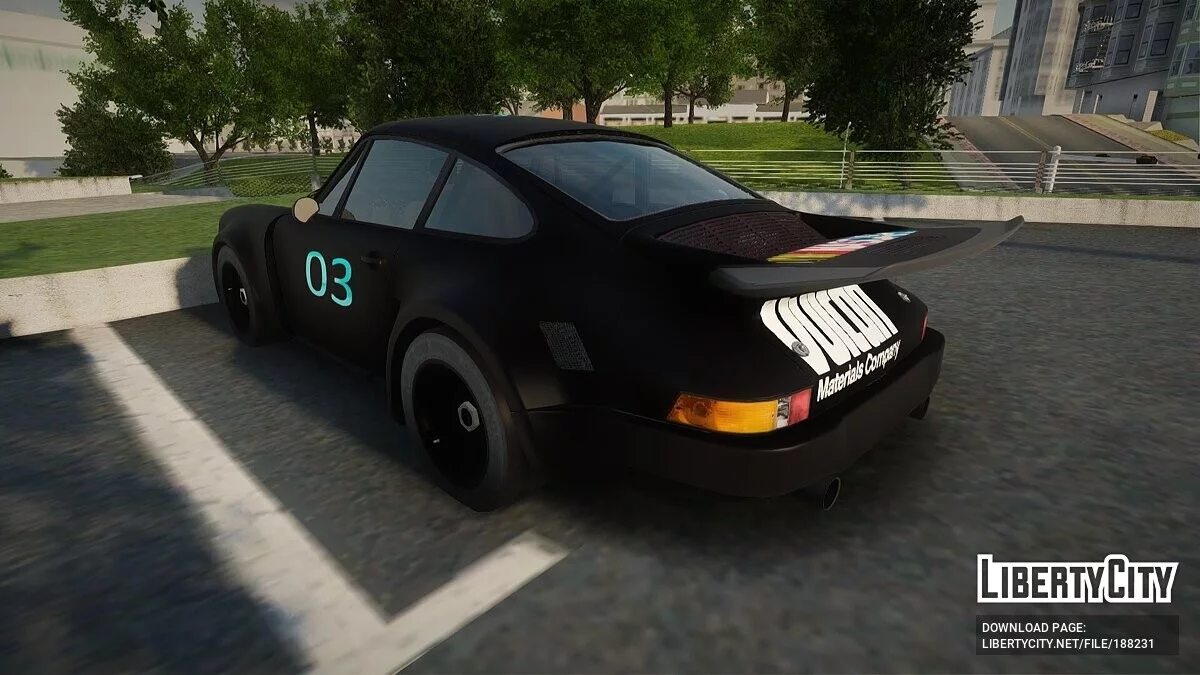 بورش 911 توربو NASCAR Monster Energy / جي تي إيه سان أندرياس