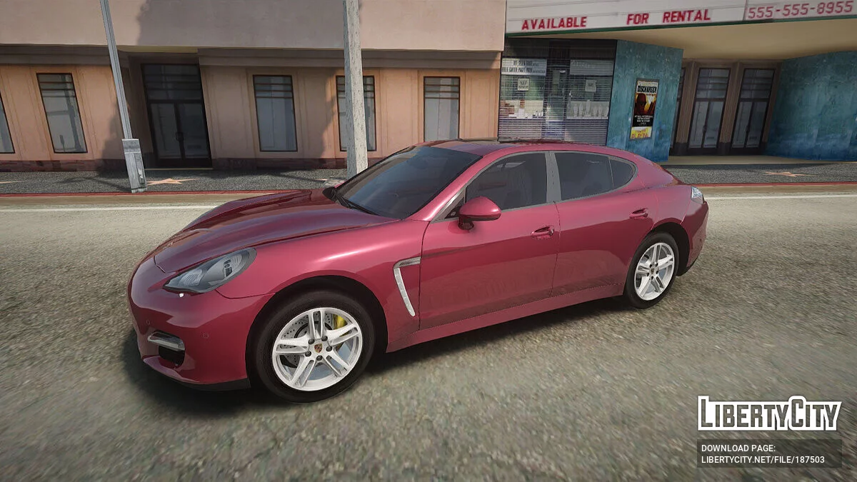 Porshe Panamera Turbo / GTA San Andreas