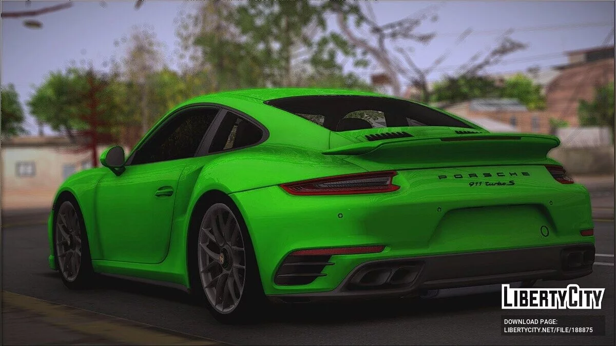 Porsche 911 Turbo 2017 / GTA San Andreas