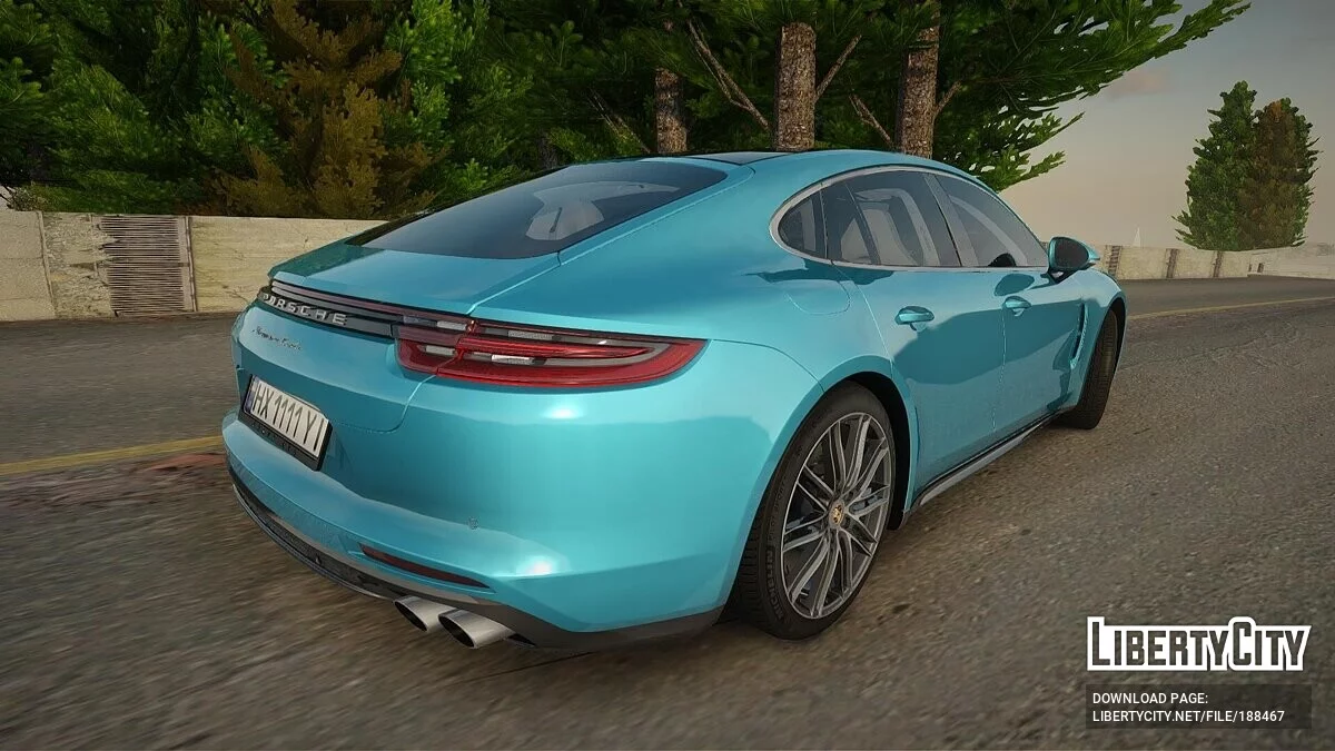 Porsche Panamera Turbo 2018 / GTA San Andreas
